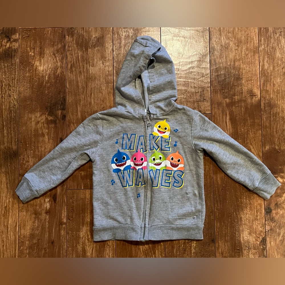 [FREE! w/Bundle Purchase]- Baby Shark Toddler Jacket, Size 3T Baby Shark Jacket